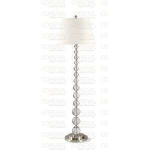  Coaster Ball Accented Floor Lamp in White