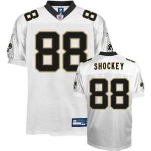   Shockey Jersey Reebok Authentic White #88 New Orleans Saints Jersey