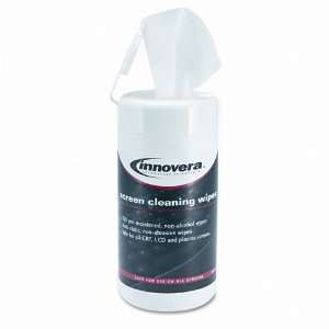  Innovera  Screen Cleaning Pop Up Wipes, 120 per Pack 