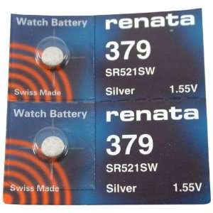  #379 Renata Watch Batteries 2Pcs Arts, Crafts & Sewing