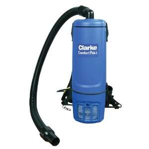 Clarke Comfort Pak 6 Quart Commercial Back Pack Vacuum with Tool Kit 