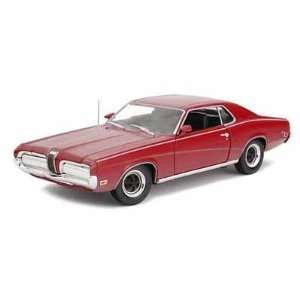  1970 Mercury Cougar XR7 1/18 Red Toys & Games