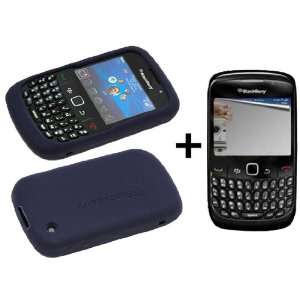  Midnight Blue Silicone Soft Skin Case Cover for Blackberry 