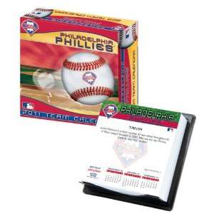  Philadelphia Phillies 2011 Box (Daily) Calendar Sports 