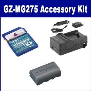  JVC Everio GZ MG275 Camcorder Accessory Kit includes SDM 
