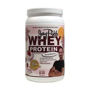 Whey Protein Strawberry 24 oz Pwdr