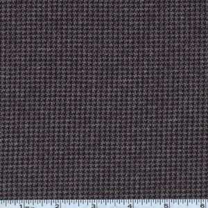  60 Wide Knit Jacquard Houndstooth Charcoal/Black Fabric 
