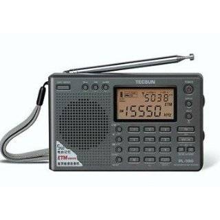   PL390 DSP Digital AM/FM/LW Shortwave Radio with Dual Speakers, Black