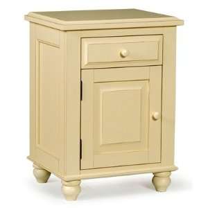  XX Monterey Single Door Nightstand Finish Honey Furniture & Decor