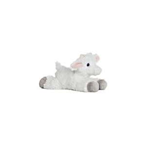  Kid the Stuffed Goat Plush Mini Flopsie By Aurora Toys 