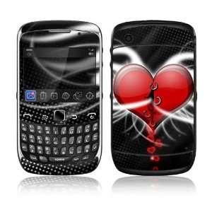  BlackBerry Curve 3G Decal Skin Sticker   Devil Heart 
