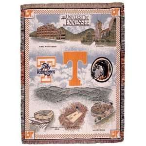  University of Tennessee Volunteers Tapestry Throw Blanket 