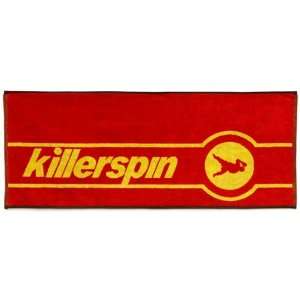 Killerspin Table Tennis Tournament Towel RED/YELLOW 38 X 