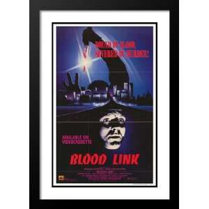  Blood Link 20x26 Framed and Double Matted Movie Poster 