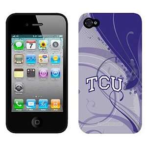 TCU Swirl on Verizon iPhone 4 Case by Coveroo Electronics