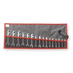  Open End Wrench Set Metric 16 PC