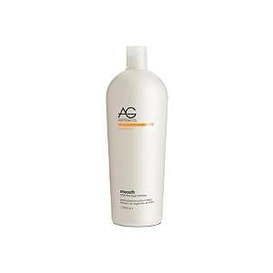 AG Hair Cosmetics Smooth Sulfate Free Argan Shampoo 33.8 oz (Quantity 