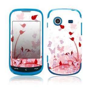 Pink Butterfly Fantasy Decorative Skin Cover Decal Sticker for Samsung 