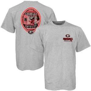    Georgia Bulldogs Ash 2008 Schedule T shirt