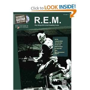  R.E.M. Authentic Guitar Tab (Ultimate Play Along) Book 