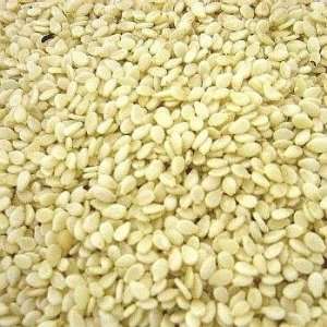 Sesame Seeds Hulled (White), Organic 1 lb.