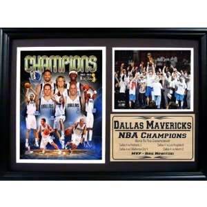 2011 NBA Champs Dallas Mavs Celebration Plaque Case Pack 6  