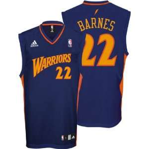  Matt Barnes Golden State Warriors Navy Replica adidas NBA 