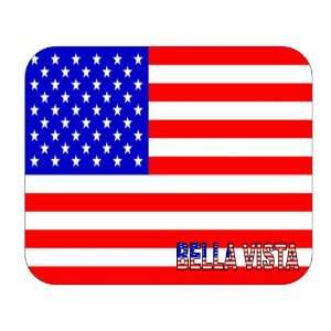  US Flag   Bella Vista, Arkansas (AR) Mouse Pad 