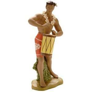  Hawaii Porcelain Figurine Drummer Boy