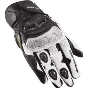 Spidi Sport S.R.L. RV Coupe Gloves , Color Black/White, Size Md A115 