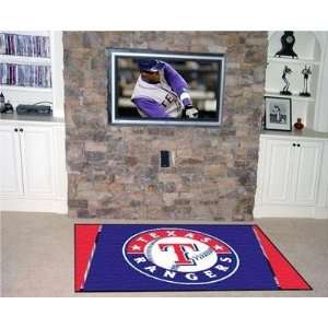 Texas Rangers 5X8 ft Area Rug Floor/Door Carpet/Mat  