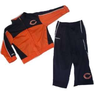  Chicago Bears Track Jacket and Pant Set 2T Toddler Baby
