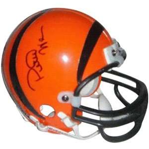Peter Warrick Autographed Cincinnati Bengals Mini Helmet