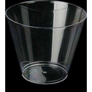  Disposable Plastic Martini Party Drink Glasses   24pcs 