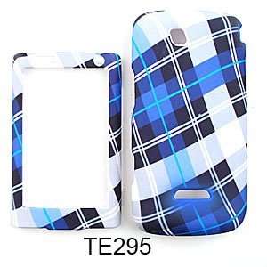  FOR SAMSUNG SIDEKICK 4G T839 CASE COVER BLUE PLAID Cell 