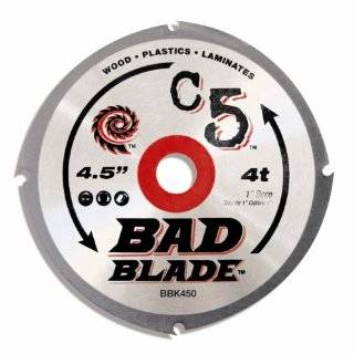  KwikTool USA BB450 C7 Bad Blade 4 1/2 Inch 24 Tooth with 1 