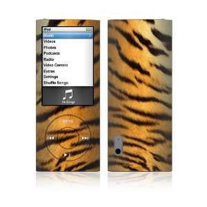   iPod Nano (5th Gen) Decal Vinyl Sticker Skin   Tiger Skin Everything