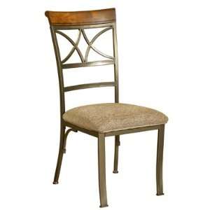  Hamilton Brown Upholstered Dining Chair (Set of Two)