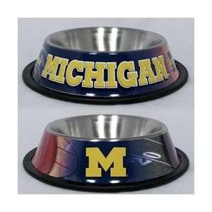  Michigan Wolverines Dog Bowls