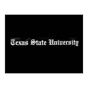  Texas State Bobcats Texas State University/White/1.25 X 