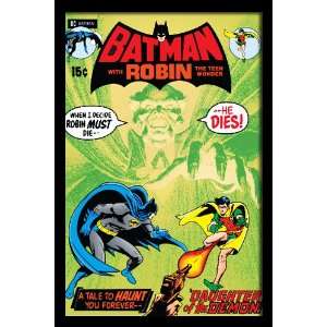  Batman, with Robin No. 232 , 20 x 30 Framed Poster Print 