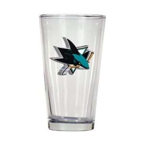  San Jose Sharks 3D Logo Pint Glass