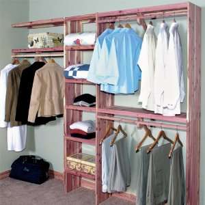  8 ft. Deluxe Solid Cedar Closet Wall Kit