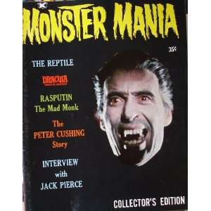  Lee Cover Monster Mania Magazine #1 Oct. 1966 
