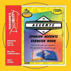  Spanish Accents Copyme Activity Book on CD Office 