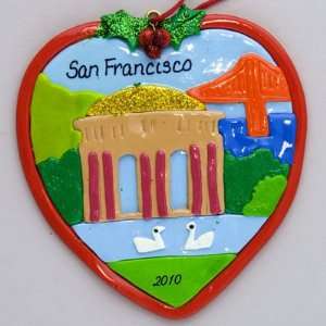 Personalized San Francisco Palace of Fine Arts ornament  
