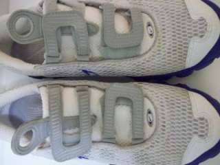 Nike Running Velcro Blue & White Free Running Shoes Mens Size 11.5 11 