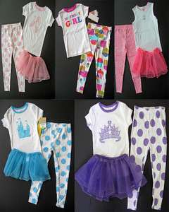 Carter’s NWT Toddler Girls / Girls Ballerina TUTU Pajamas Happy 