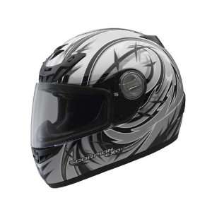  Scorpion EXO 400 Sting Silver Small Helmet Automotive