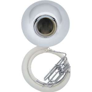   696 Fiberbrass Series Bbb Sousaphone Silver Bell Musical Instruments